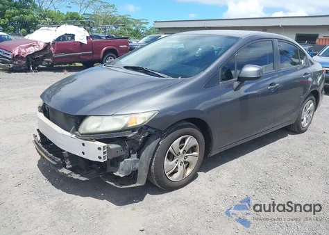 2013 Honda Civic Lx from USA, damaged, VIN 2HGFB2F58DH583570